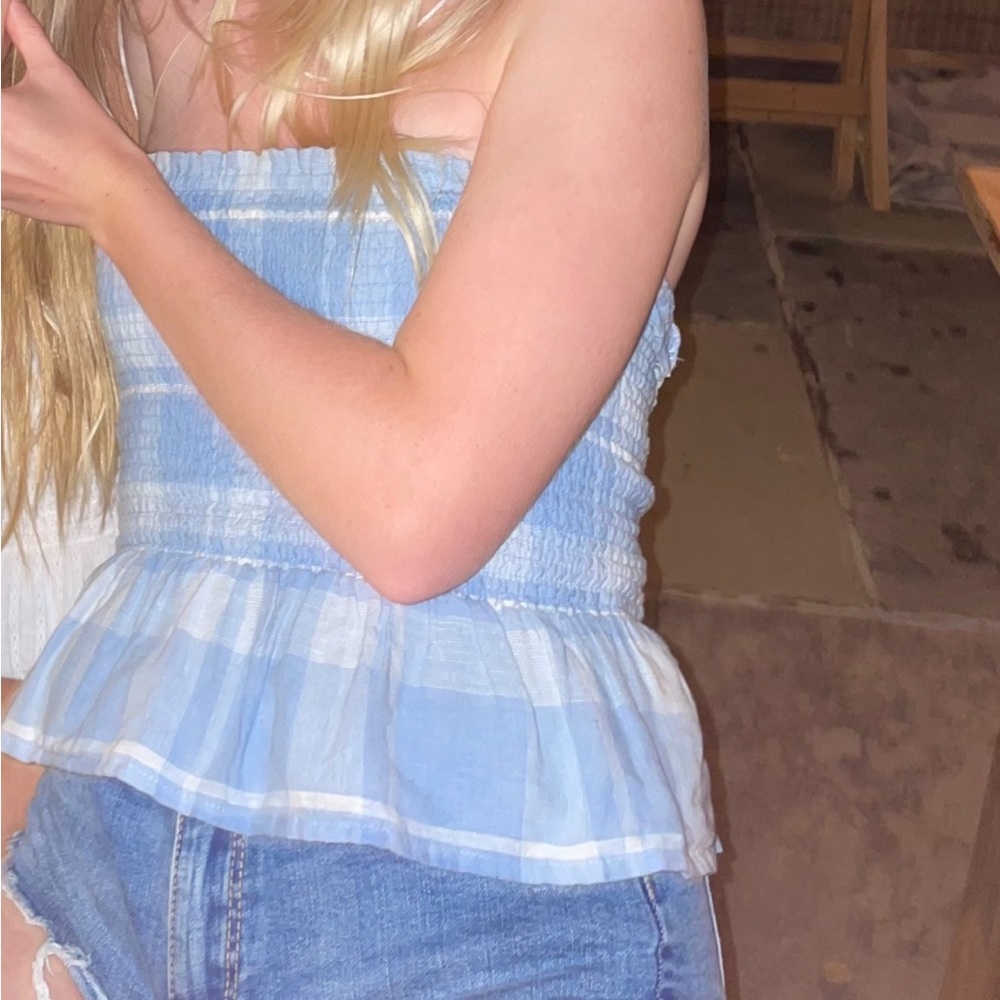 American Eagle strapless tank top